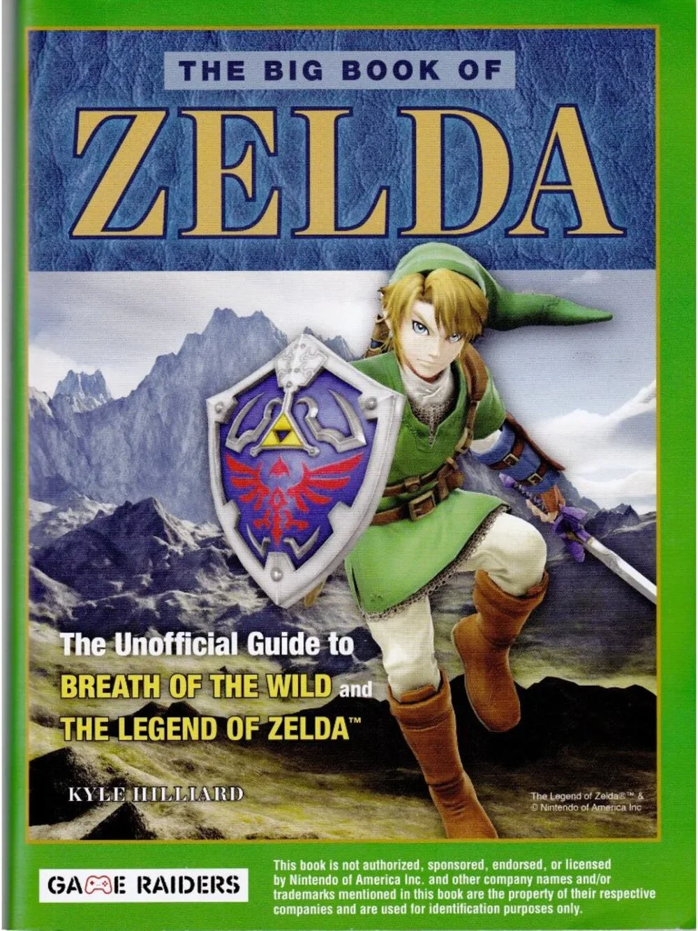 The Big Book of Zelda Unofficial Guide Breath of the Wild Link Nintendo 2017 PB